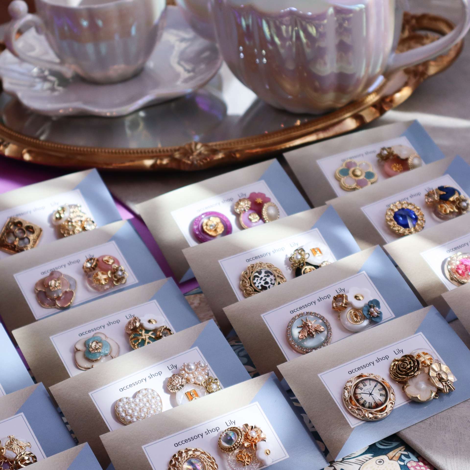 【Lily】春のアクセサリー|プレゼントにも