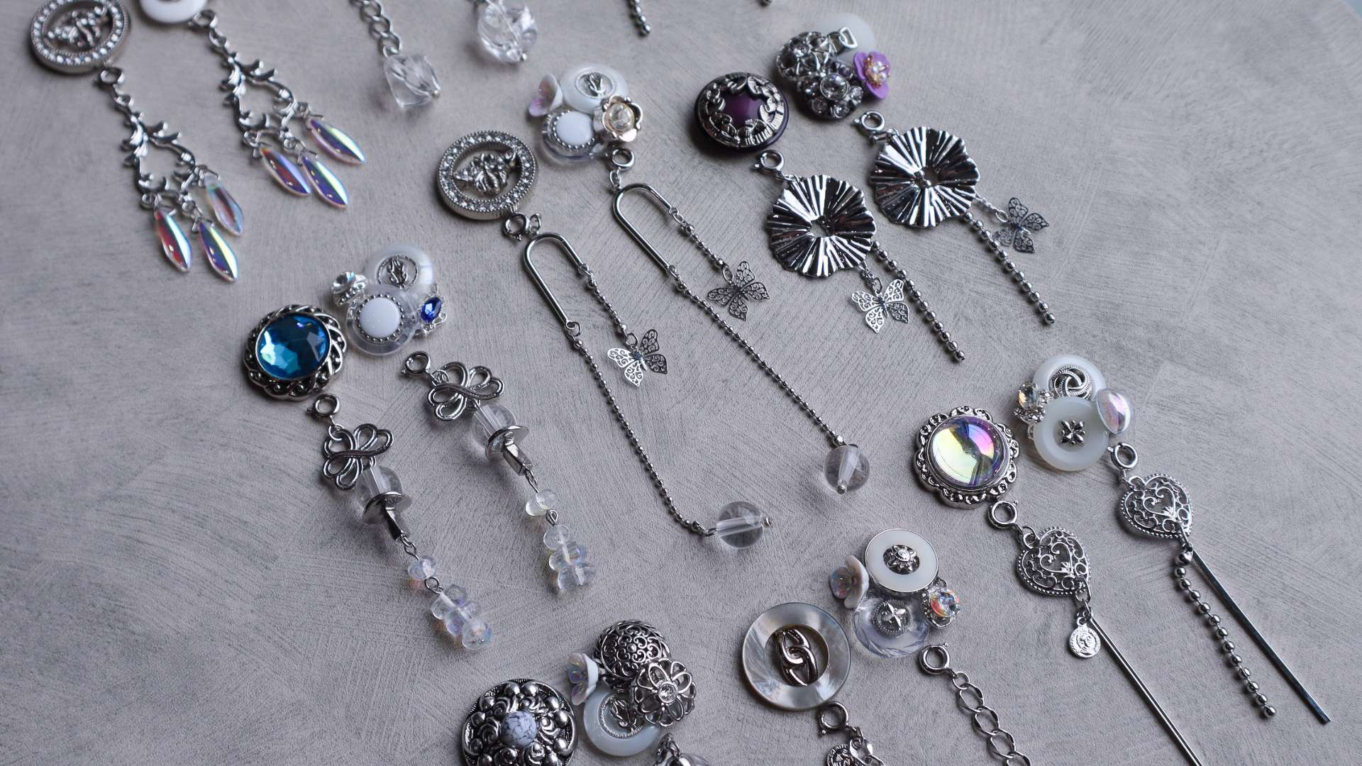 シルバーボタン特集【ハンドメイド パーツ】